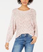 American Rag Juniors' Textured Batwing Top, Created For Macy's