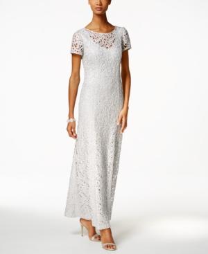 Alex Evenings Lace A-line Gown