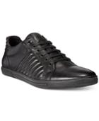 Kenneth Cole Snap Down Leather Sneakers Men's Shoes