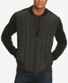Kenneth Cole New York Men's Multi-textured Quilted Jacket