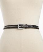 Style & Co. Skinny Chain Inlay Belt