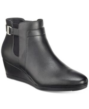 Giani Bernini Cecie Wedge Ankle Booties, Created For Macy's Women's Shoes