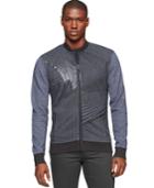 Calvin Klein Jeans Warp Check Bomber Jacket