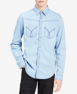 Calvin Klein Jeans Men's Omega Denim Shirt