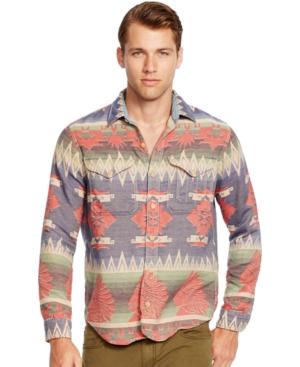 Polo Ralph Lauren Southwestern Jacquard Workshirt