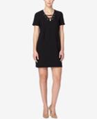 Catherine Catherine Malandrino Marius Lace-up Shirtdress