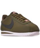 Nike Women's Classic Cortez Leather Metallic Casual Sneakers From Finish Line