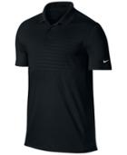 Nike Men's Victory Embossed Stripe Dri-fit Performance Polo
