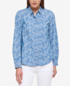 Tommy Hilfiger Cotton Printed Shirt, Created For Macy's