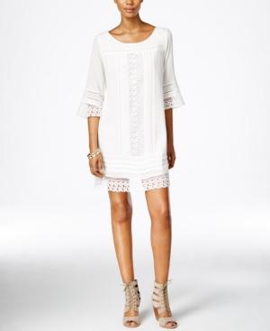 Sanctuary Desert Boheme Three-quarter-sleeve Lace Sheath Dress