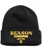 Reason Lux Embroidered Beanie