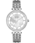 Caravelle New York By Bulova Women's Stainless Steel Bracelet Watch 34mm 43l183