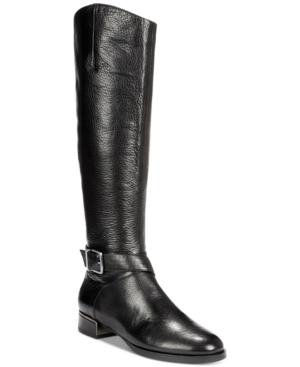 Kenneth Cole New York Women's Branden Buckle Riding Boots Women's Shoes