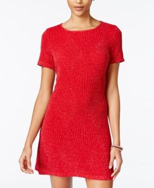 Trixxi Juniors' Glitter Swing Dress