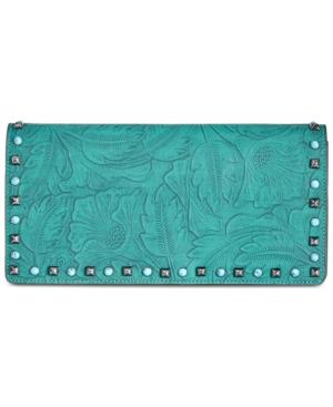 Anna Sui X Inc International Concepts Tooled & Studded Clutch, Created For Macy's