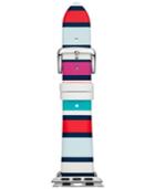 Kate Spade New York Striped Leather Apple Watch Strap 38mm