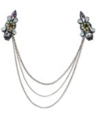 Deepa Multicolored Draped Chain Hair Clip