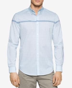 Calvin Klein Men's Engineered Plaid Shirt