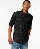 Sean John Men's Flight Poplin Shirt