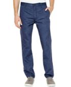 Levi's 511 Slim-fit Hybrid Navy Chambray Trousers