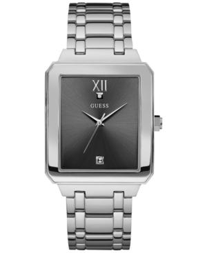 Guess Men's Diamond Accent Stainless Steel Bracelet Watch 35mm U0917g2