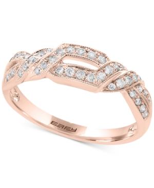 Effy Diamond Ring (1/4 Ct. T.w.) In 14k Gold, White Gold Or Rose Gold