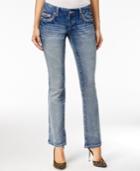 Ariya Juniors' Embellished Slim Bootcut Jeans