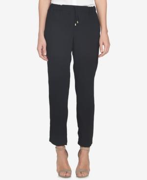 Cece Crepe Straight-leg Soft Pants