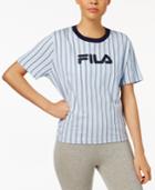 Fila Lonnie Cotton Pinstriped T-shirt