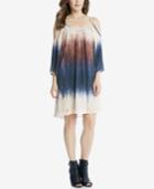 Karen Kane Tie-dye Cold-shoulder Shift Dress
