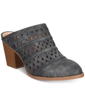 Style & Co Jordii Perforated Mules, Created For Macy's Women's Shoes