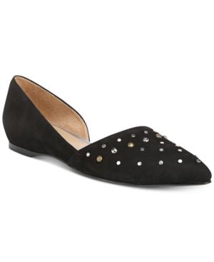 Naturalizer Samantha 2 Studded Flats Women's Shoes