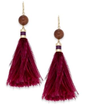 Kate Spade New York Gold-tone Silk Tassel Earrings