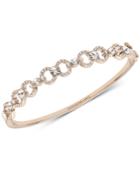 Givenchy Crystal Link Bangle Bracelet