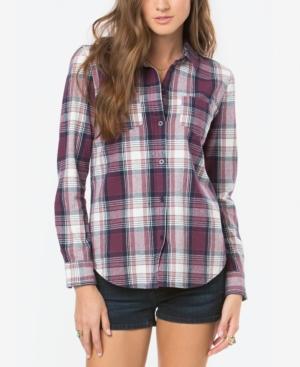 O'neill Juniors' Freestyle Plaid Shirt