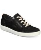 Ecco Women's Soft 7 Side-zip Sneakers Women's Shoes