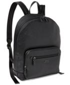 Polo Ralph Lauren Men's Pebbled Leather Backpack