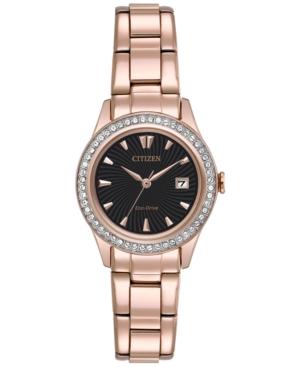 Citizen Women's Silhouette Rose Gold-tone Stainless Steel Bracelet Watch 29mm Fe1123-51e, A Macy's Exclusive Style