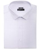Bar Iii Men's Slim-fit Stretch Easy Care Twill Gingham Dress Shirt, Only At Macy's