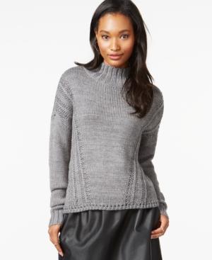 Maison Jules Mock-turtleneck Knit Sweater, Only At Macy's
