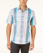 Alfani Men's Kenly Plaid Shirt, Created For Macy's