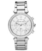 Michael Kors Women's Chronograph Parker Stainless Steel Bracelet Watch 39mm Mk5353