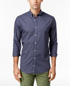 Tommy Hilfiger Men's Mini-windowpane Button-down Shirt