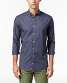 Tommy Hilfiger Men's Mini-windowpane Button-down Shirt