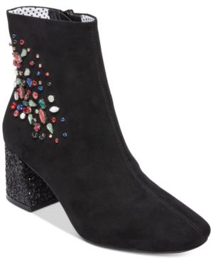Betsey Johnson Lea Booties Women's Shoes