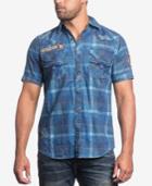 Affliction Men's Mind Games Woven Shirt