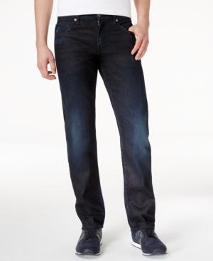 Armani Exchange Men's Straight-fit Dark Wash Jeans