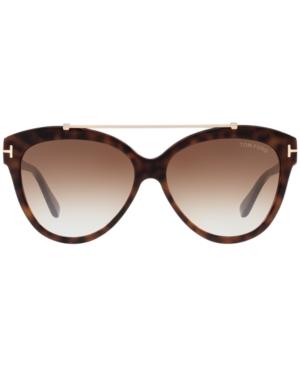Tom Ford Livia Sunglasses, Ft0518