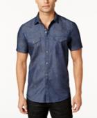 Inc International Concepts Men's Chambray Denim Shirt, Only At Macy's