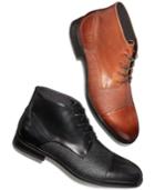 Alfani Men's Reide Textured Cap-toe Boots, Created For Macy's Men's Shoes
